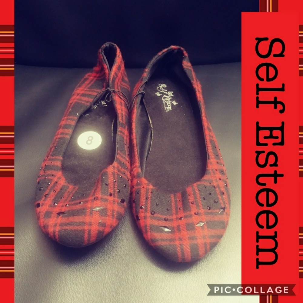🎈🎈Self Esteem Plaid Ballet Flats🎈🎈
